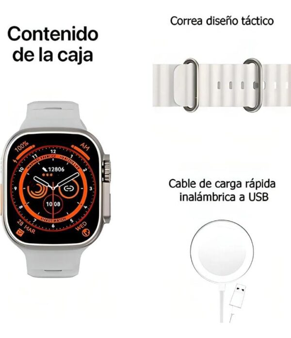 RELOJ SMARTWATCH T800 ULTRA - Imagen 2