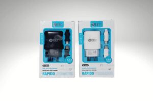 CARGADOR TYPE C A LIGHTING IBEK 5.8A 1 PUERTO USB Y 1 TYPE C