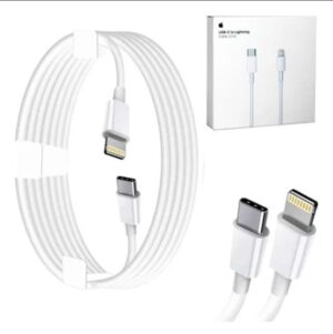 CABLE IPHONE USB-C LIGHTNING 2 MTS