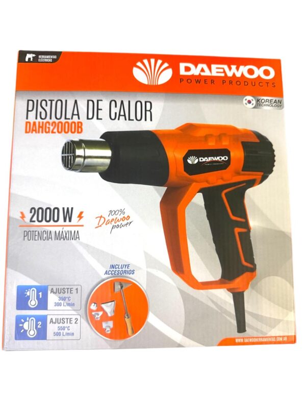 PISTOLA DE CALOR DAEWOO - Imagen 2