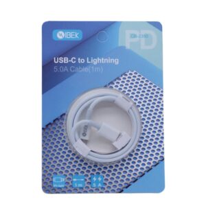 CABLE IPHONE LIGHTNING A TYPE C 5.0A 1M IBEK