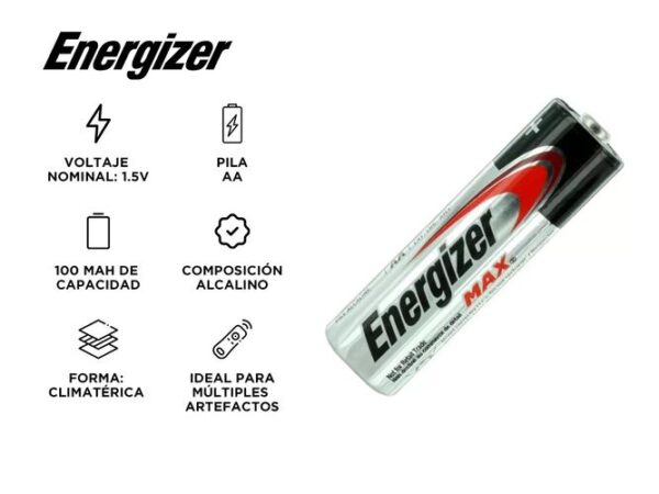 PILAS ENERGIZER AA - Imagen 2