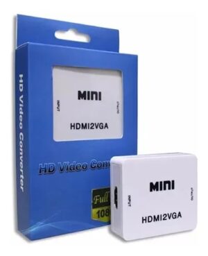 CONVERTIDOR DE VIDEO  HD HDMI a VGA