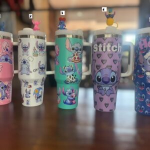 VASO CON MANIJA "STITCH" 1200ML