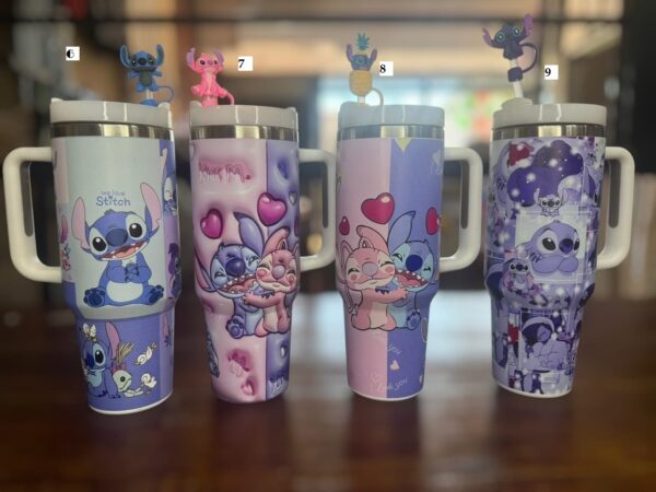 VASO CON MANIJA "STITCH" 1200ML - Imagen 2