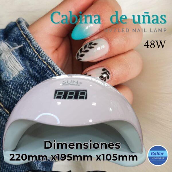 CABINA DE UÑAS UV