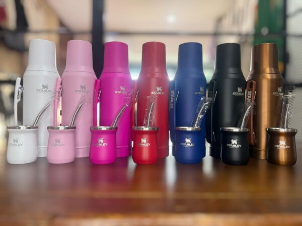 TERMO "HENGDA" PLUS 1200ML + MATE C/ BOMBILLA - Imagen 3