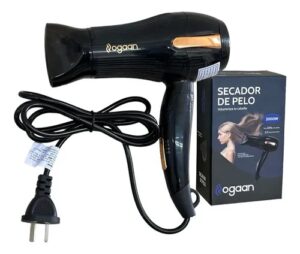 SECADOR DE PELO PLEGABLE VIAJERO "OGAAN 2000W"