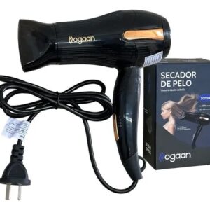 SECADOR DE PELO PLEGABLE VIAJERO "OGAAN 2000W"