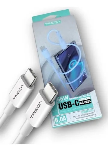CABLE TIPO C A TICO C - TURBO 66W 1METRO
