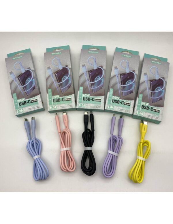 CABLE TIPO C A TICO C - TURBO 66W 1METRO - Imagen 3
