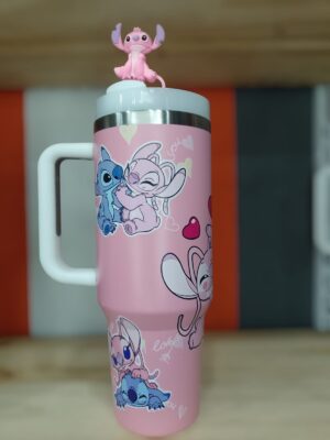 VASO CON MANIJA "STITCH" 1200ML