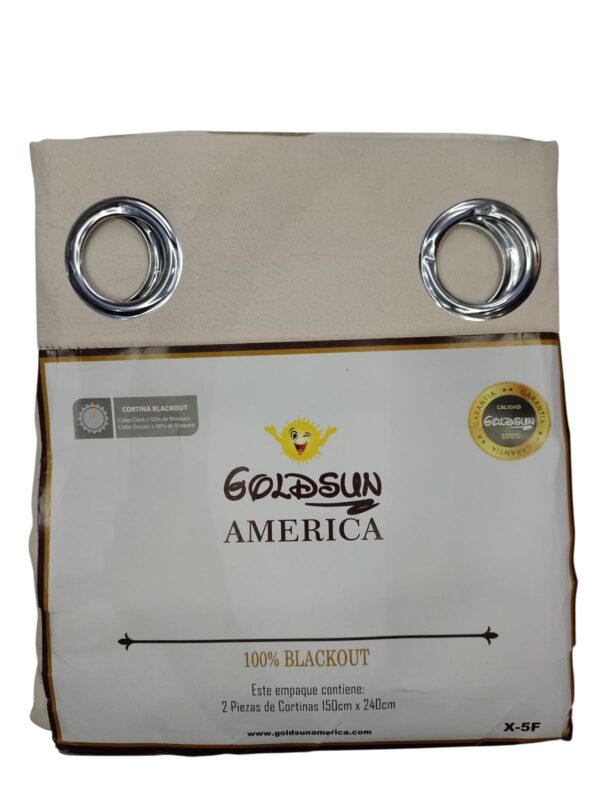 CORTINAS BLACKOUT LINEA GOLDSUN - Imagen 2
