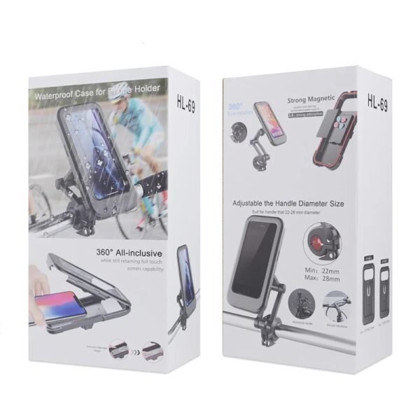 SOPORTE UNIVERSAL 360° PARA TELEFONO DE BICICLETA - Imagen 4