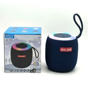 PARLANTE BLUETOOTH SH-309 MINI TELA, USB-TARJETA DE MEMORIA MICRO-FM-TYPE-C