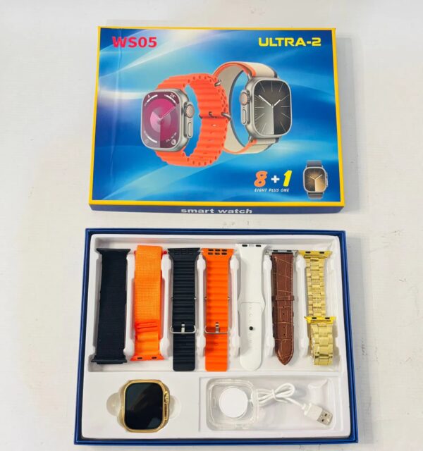 RELOJ SMARTWATCH ULTRA2. WS05. C/ 7 MALLAS