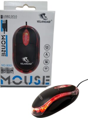 MOUSE YELANDAR OPTICO USB