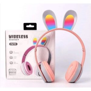 AURICULAR VINCHA BLUETOOTH CONEJO P47R