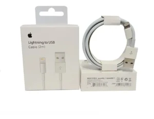 CABLE IPHONE 2 MT DE USB A LIGHTNING