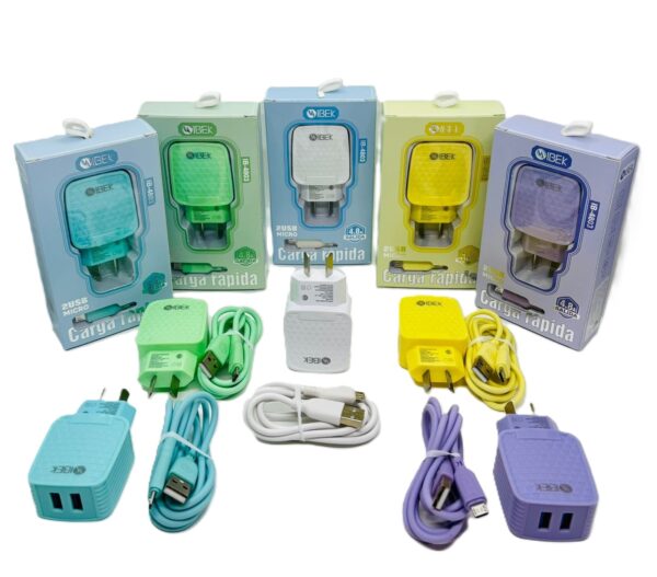 CARGADOR 4.8 V8 IBEK 2 USB