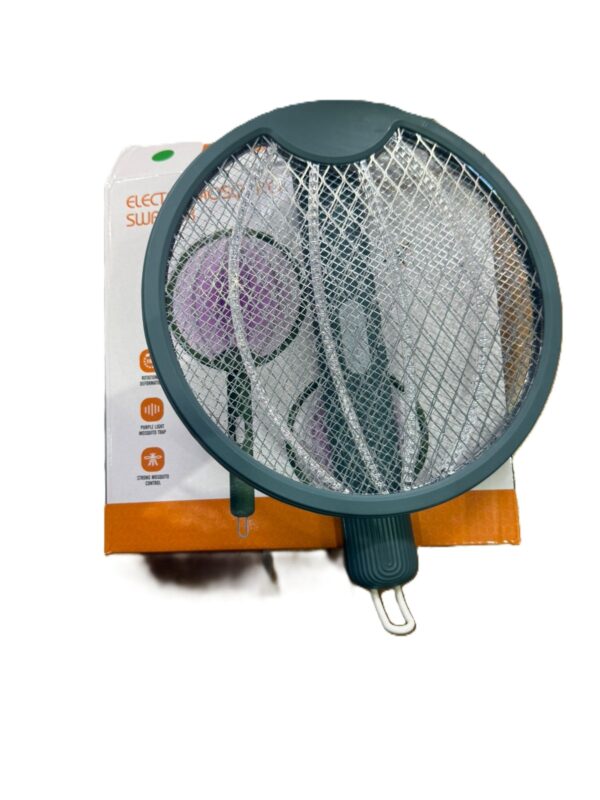 RAQUETA MATA MOSQUITOS USB RECARGABLE - Imagen 4