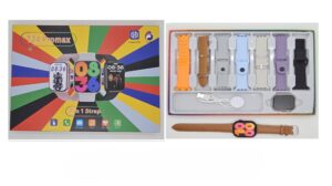 COMBO RELOJ SMARTWATCH T24 + 7 MALLAS
