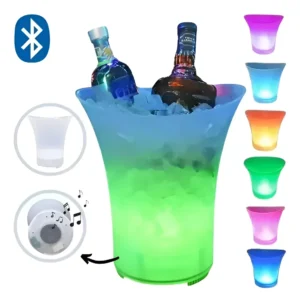 FRAPERA C/PARLANTE LUCES RGB BLUETOOTH