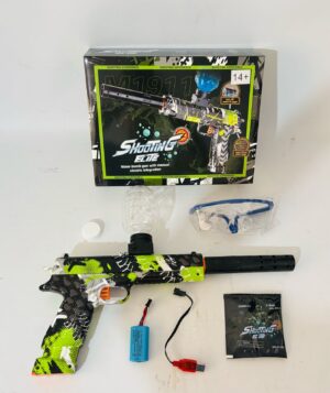 PISTOLA AMETRALLADORA HIDROGEL SILENCIADOR