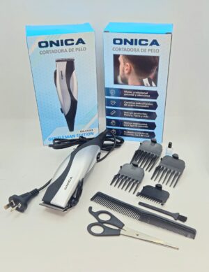 CORTA PELO INALAMBRICA ONICA C/ACCESORIOS