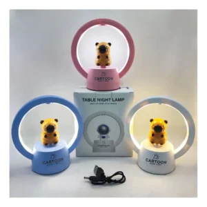 LÁMPARA DE NOCHE TIPO ARO LED CAPIBARA