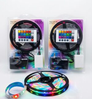 TIRA LED RGB2835 EN BLISTER 5MT