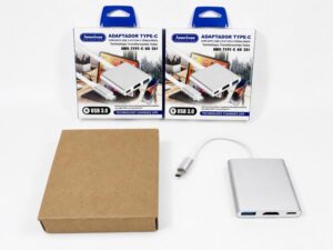 ADAPTADOR TIPO C A HDMI + USB 3.0