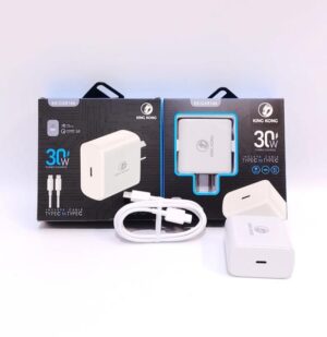 CARGADOR 30W CARGA RAPIDA KK TypeC