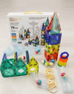 BLOQUES MAGNETICOS CON PIEZAS INFANTILES
