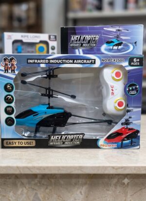 HELICOPTERO VOLADOR C/ LUZ SENSOR