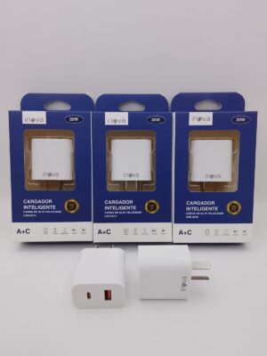 CABEZAL INOVA 20W USB TIPO C
